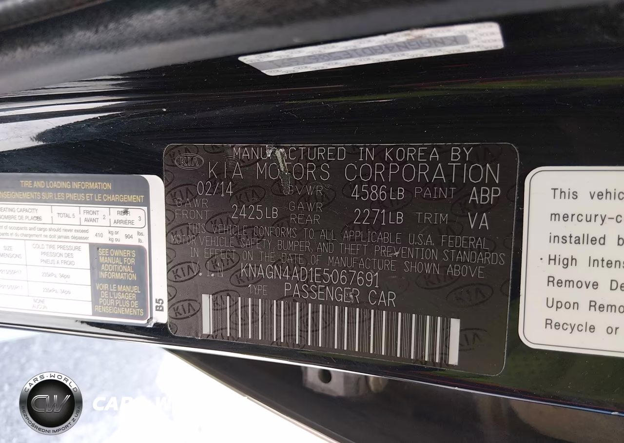 2014 Kia Optima Hybrid Ex VIN:KNAGN4AD1E5067691 - 9