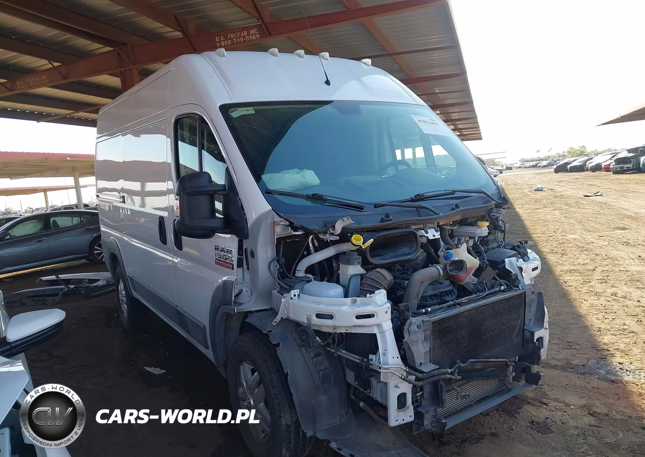 2017 Ram Promaster 1500 High Roof 136 Wb VIN:3C6TRVBG8HE514764 - 1