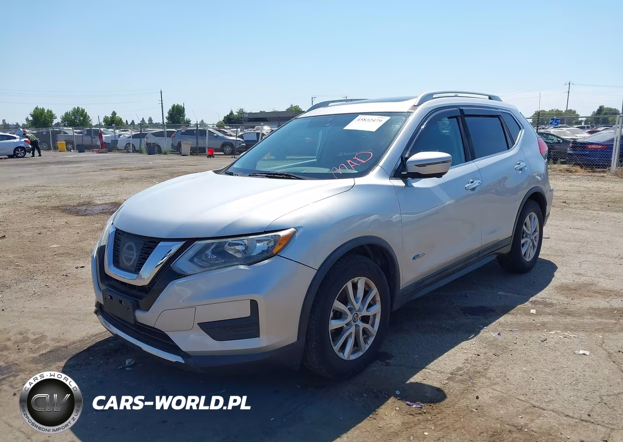 2017 Nissan Rogue Hybrid Sv VIN:5N1ET2MT7HC830672 - 2