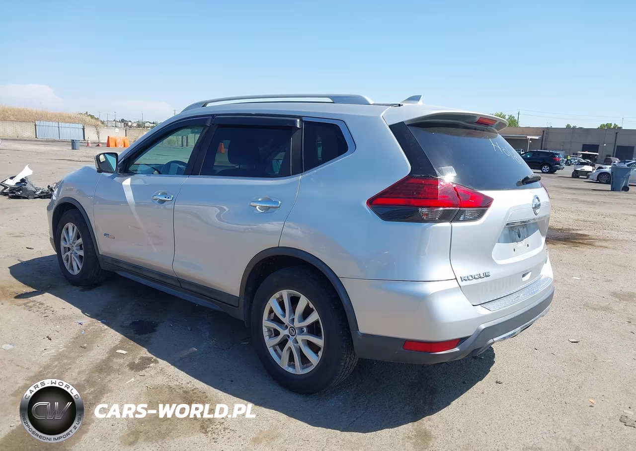 2017 Nissan Rogue Hybrid Sv VIN:5N1ET2MT7HC830672 - 3