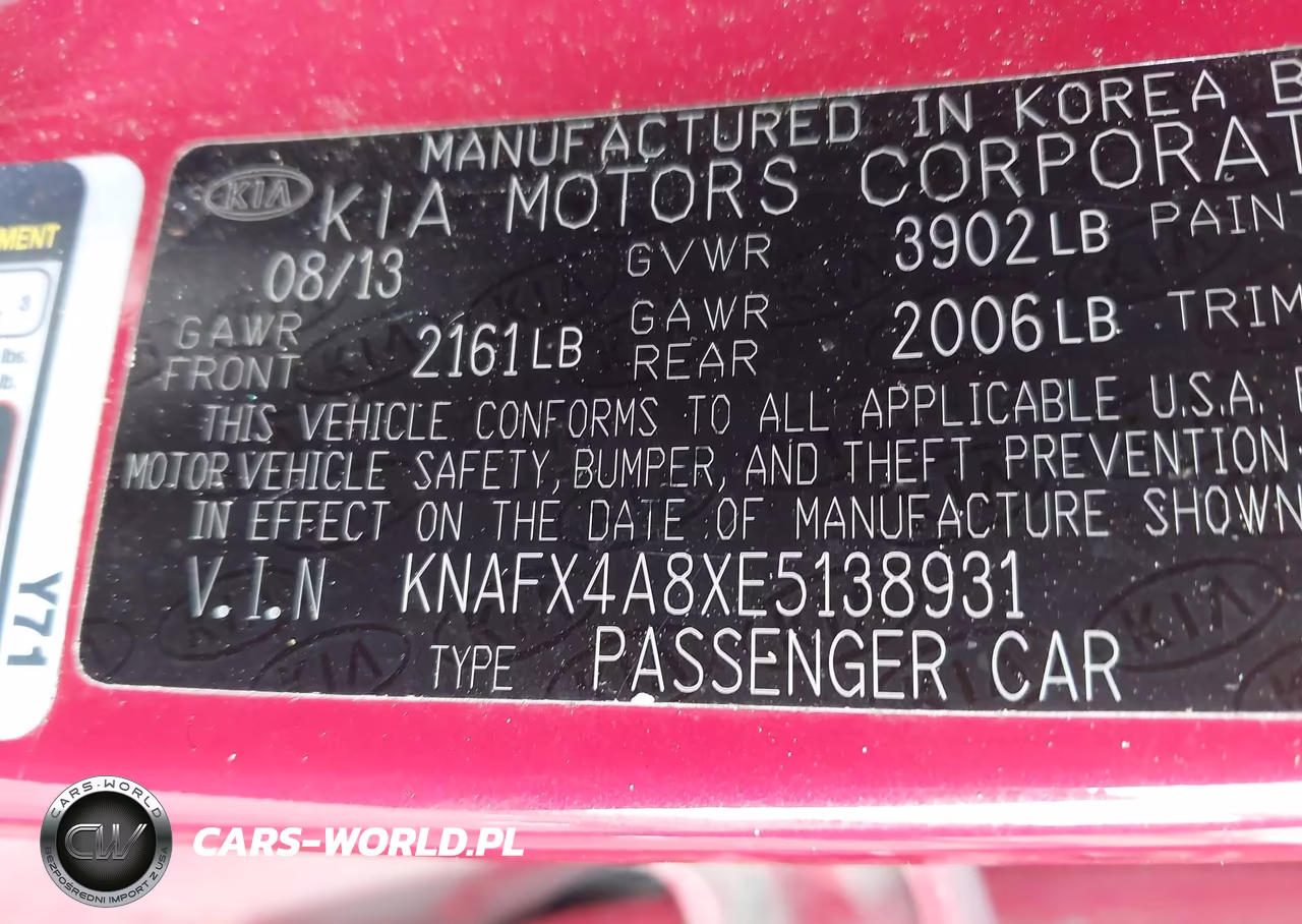 2014 Kia Forte Ex VIN:KNAFX4A8XE5138931 - 9