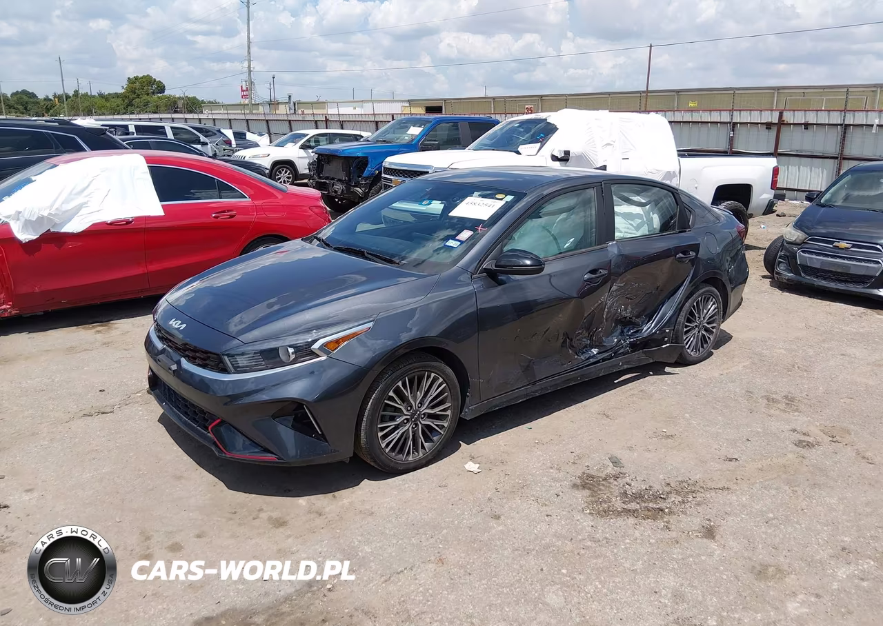 2022 Kia Forte Gt-Line VIN:3KPF54AD2NE495983 - 2