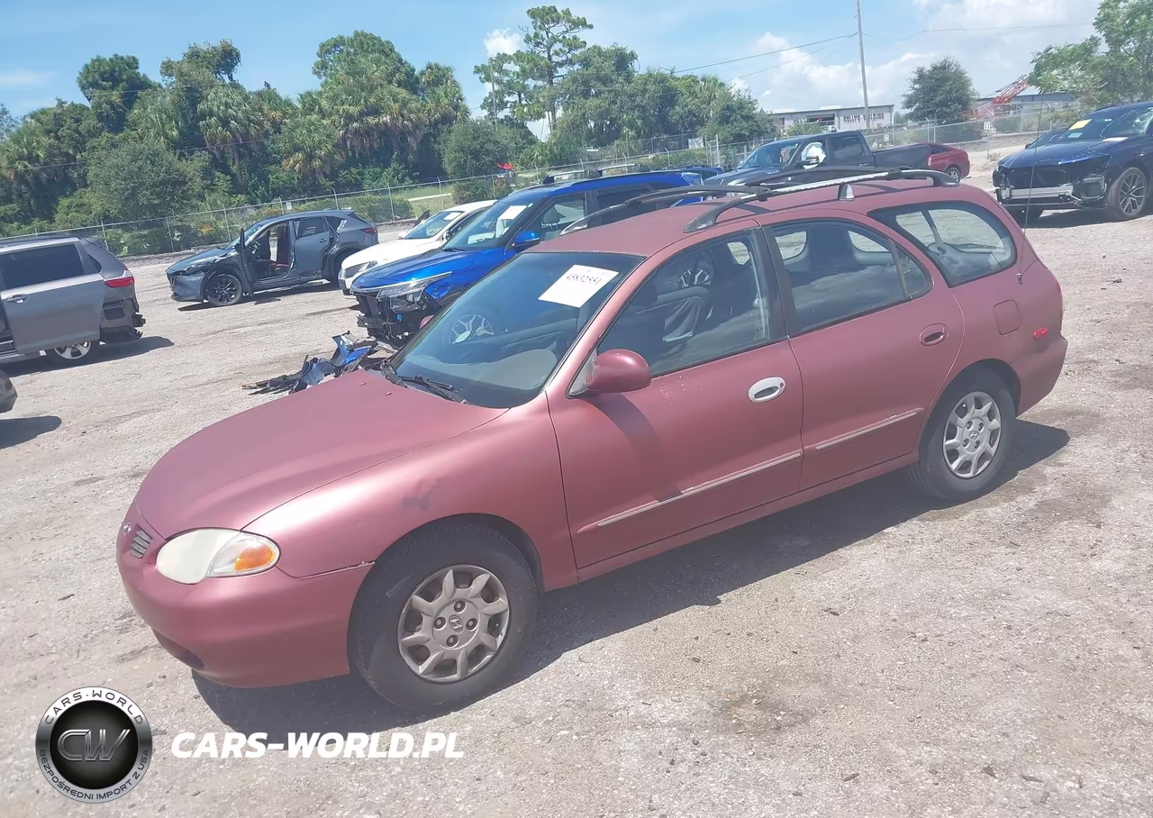 2000 Hyundai Elantra Gls VIN:KMHJW35F2YU165565 - 2