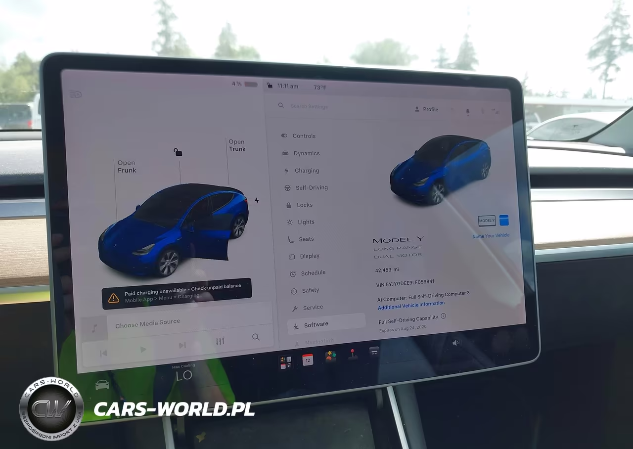 2020 Tesla Model Y Long Range Dual Motor All-Wheel Drive VIN:5YJYGDEE9LF059841 - 19