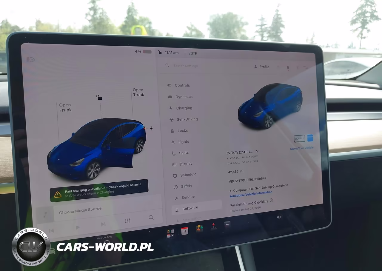 2020 Tesla Model Y Long Range Dual Motor All-Wheel Drive VIN:5YJYGDEE9LF059841 - 7