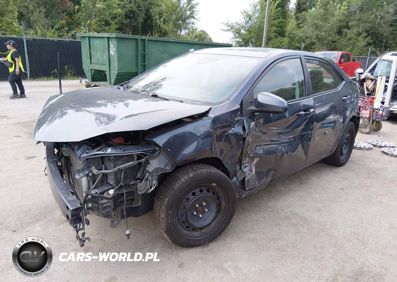 2017 Toyota Corolla Le VIN:5YFBURHE9HP593036 - 2