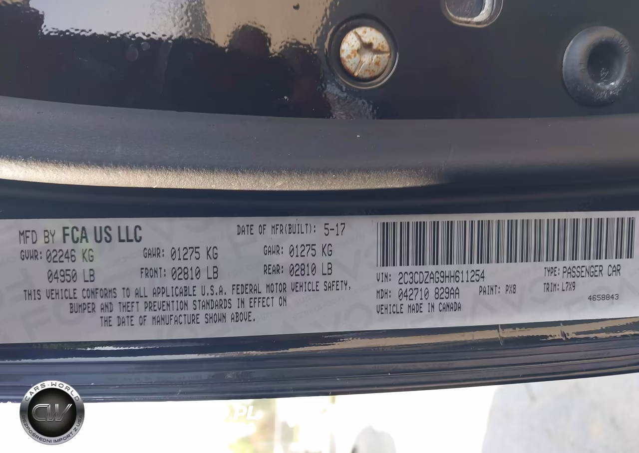 2017 Dodge Challenger Sxt VIN:2C3CDZAG9HH611254 - 9