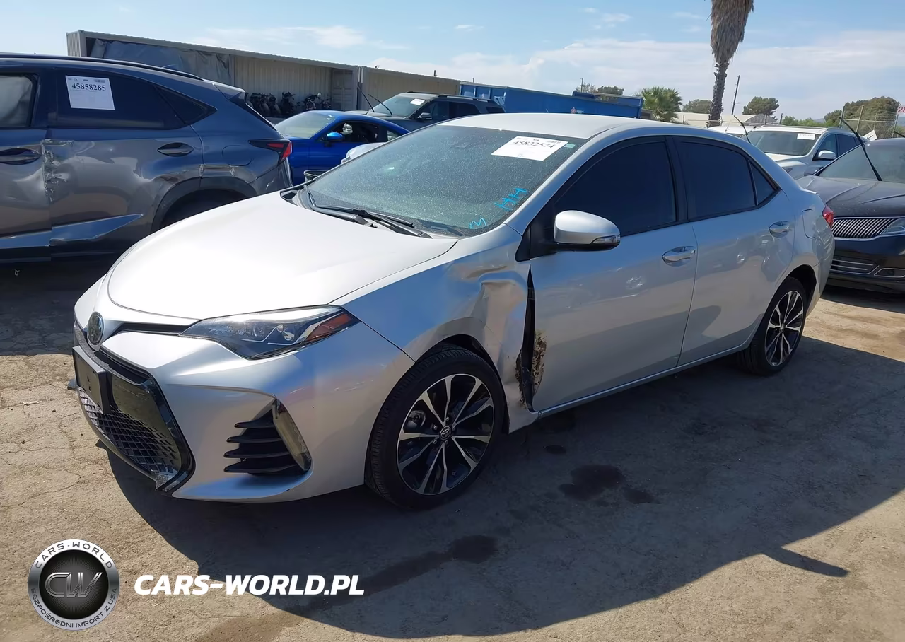 2019 Toyota Corolla Se VIN:2T1BURHE5KC136313 - 2