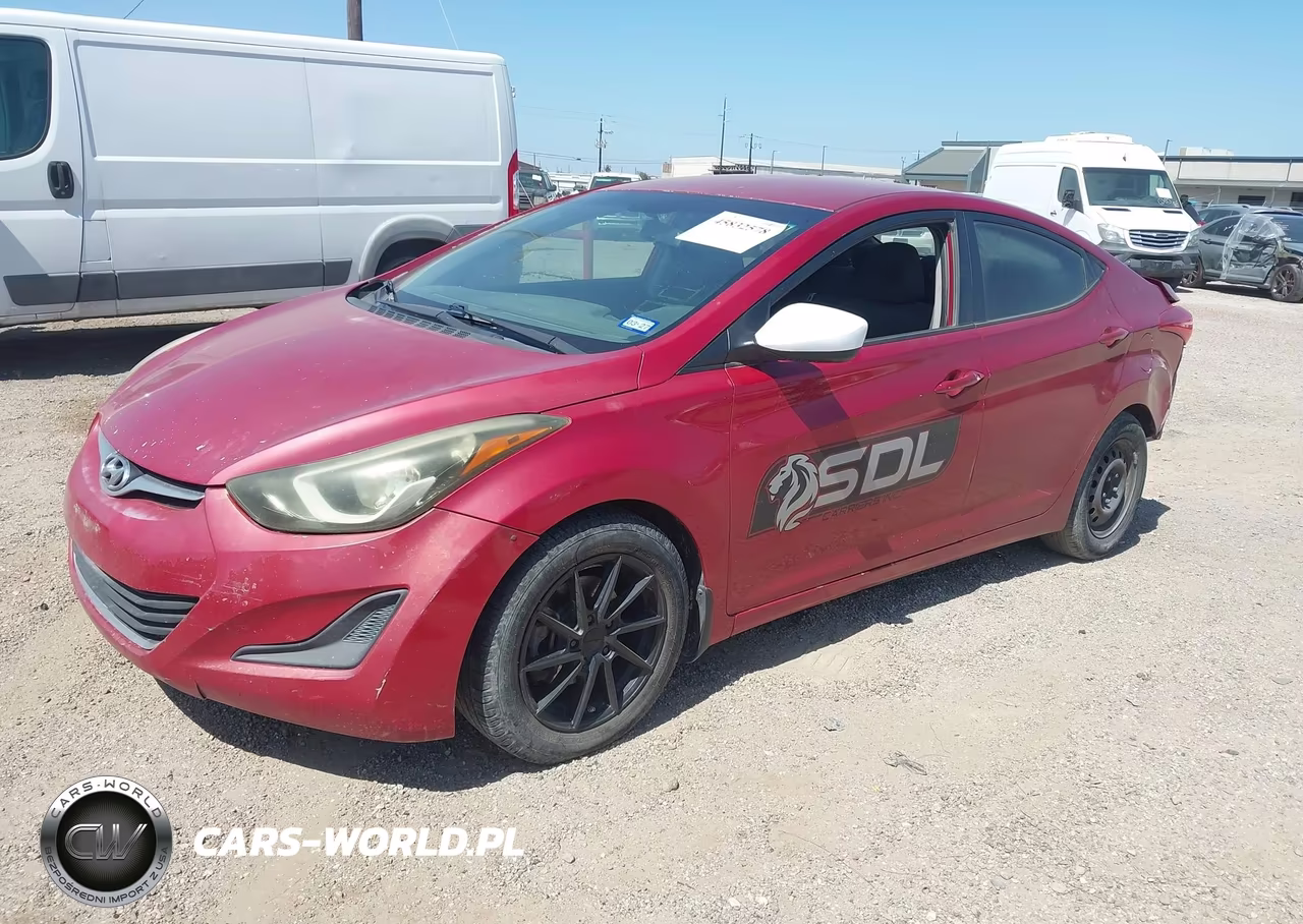 2016 Hyundai Elantra Se VIN:KMHDH4AE2GU511221 - 2