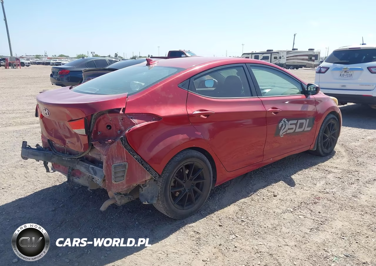 2016 Hyundai Elantra Se VIN:KMHDH4AE2GU511221 - 4