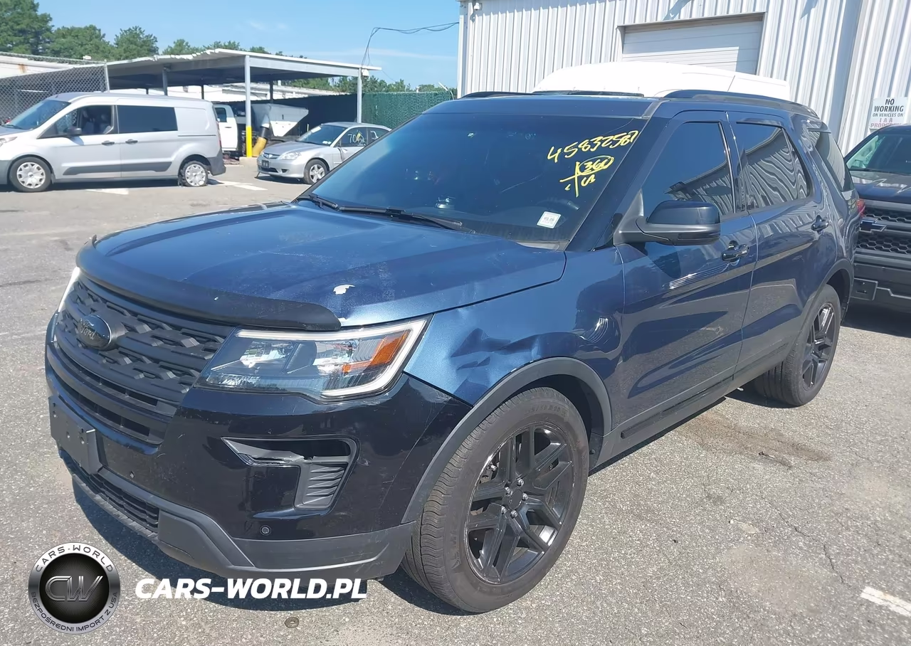 2018 Ford Explorer Sport VIN:1FM5K8GT7JGA39249 - 2