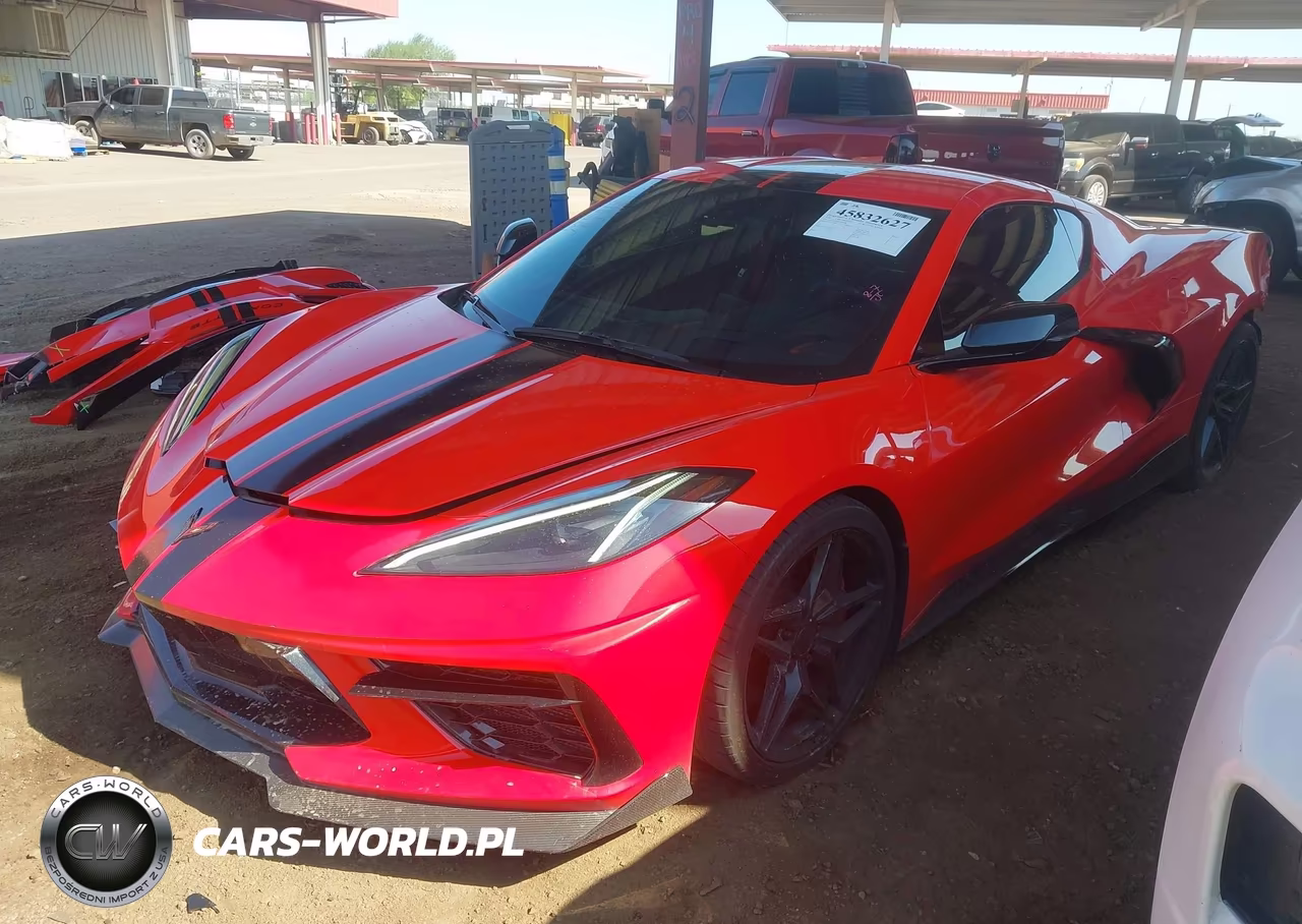 2020 Chevrolet Corvette Stingray Rwd 2Lt VIN:1G1Y72D42L5108790 - 2