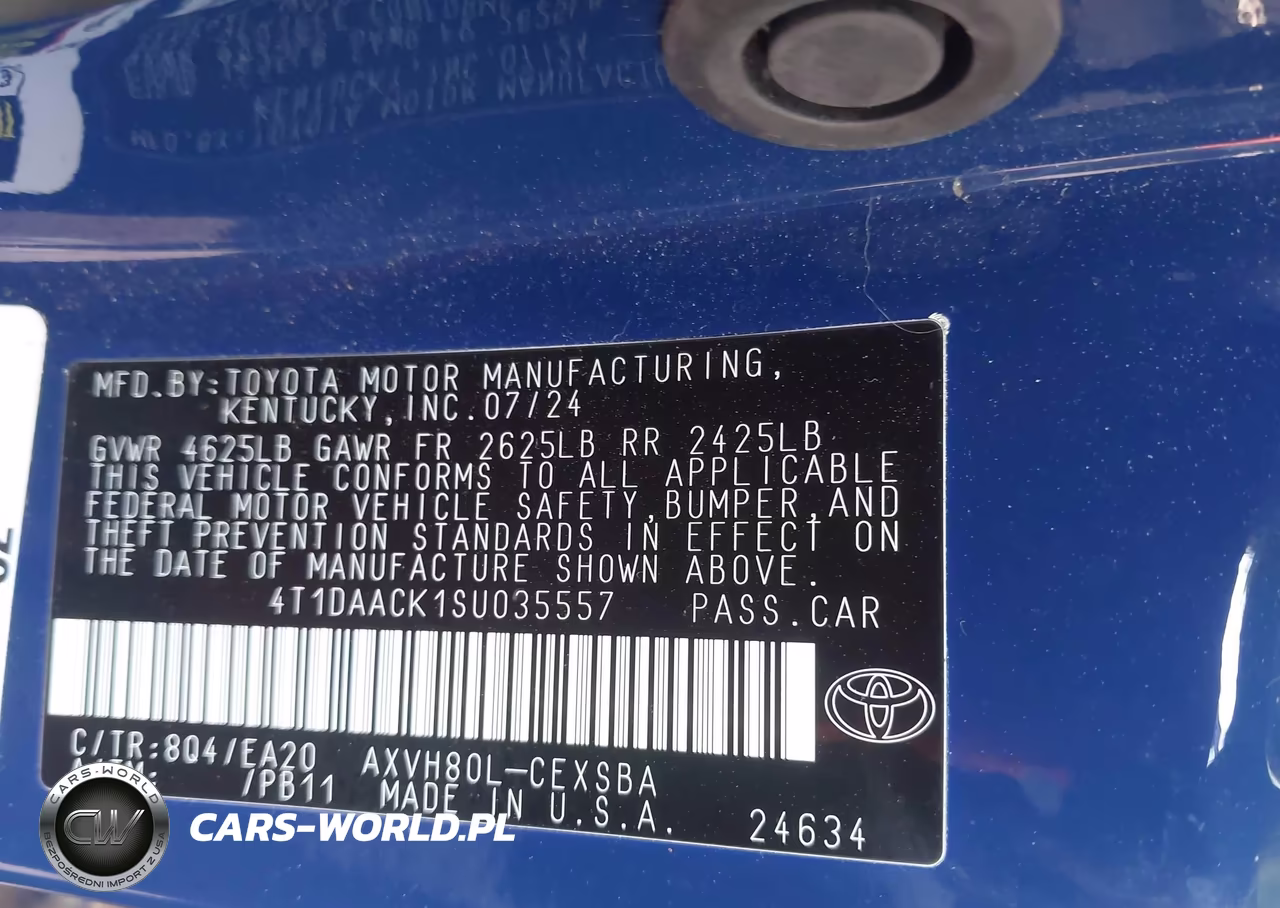 2025 Toyota Camry Se VIN:4T1DAACK1SU035557 - 9