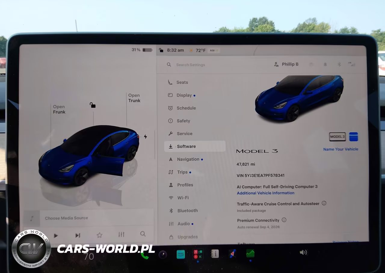 2023 Tesla Model 3 Rear-Wheel Drive VIN:5YJ3E1EA7PF578341 - 7