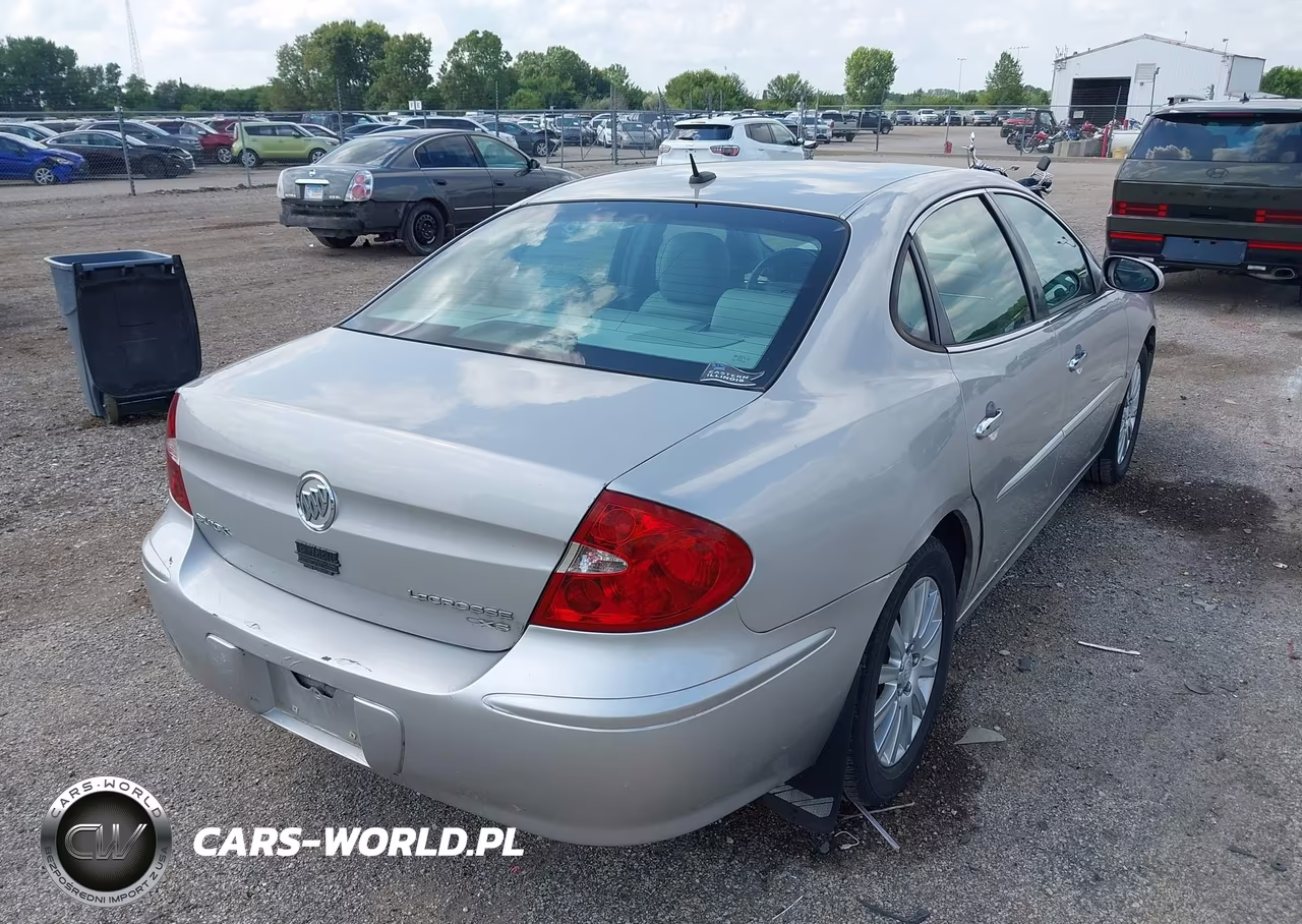 2007 Buick Lacrosse Cxs VIN:2G4WE587171176687 - 4