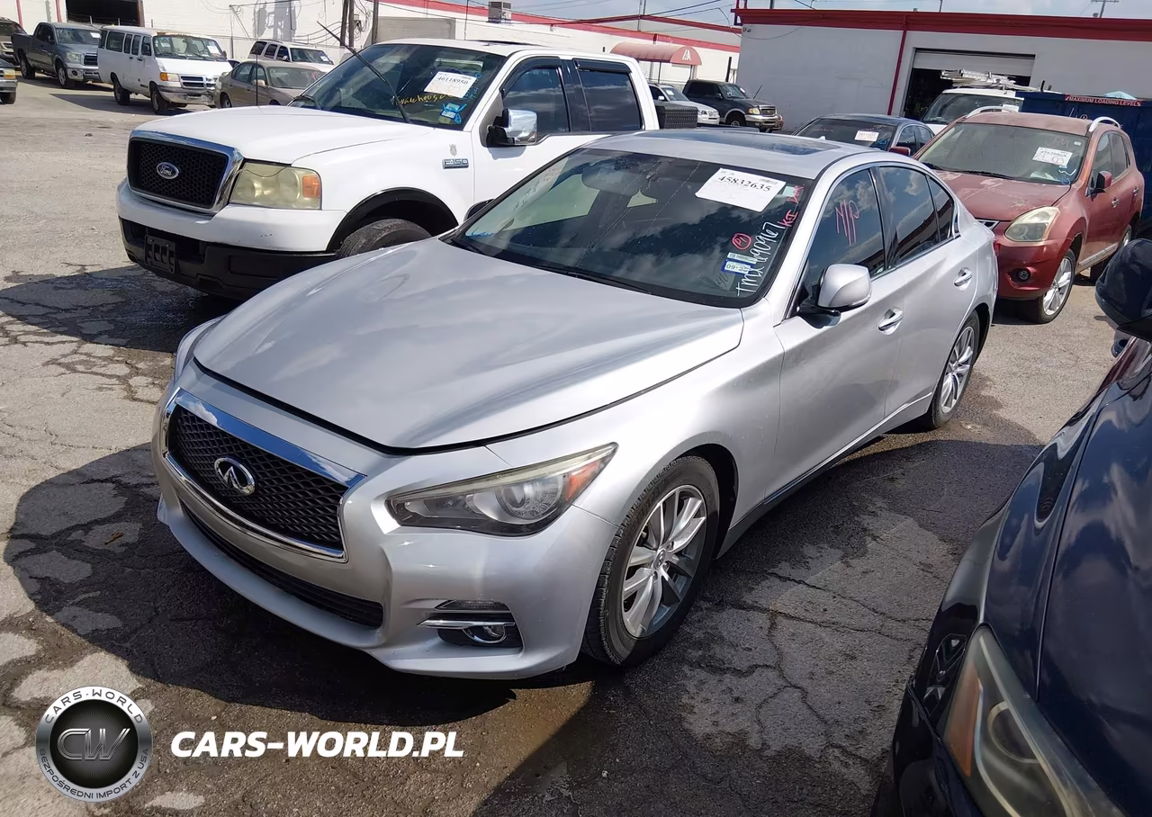 2014 Infiniti Q50 Hybrid Premium VIN:JN1AV7AP1EM690967 - 2