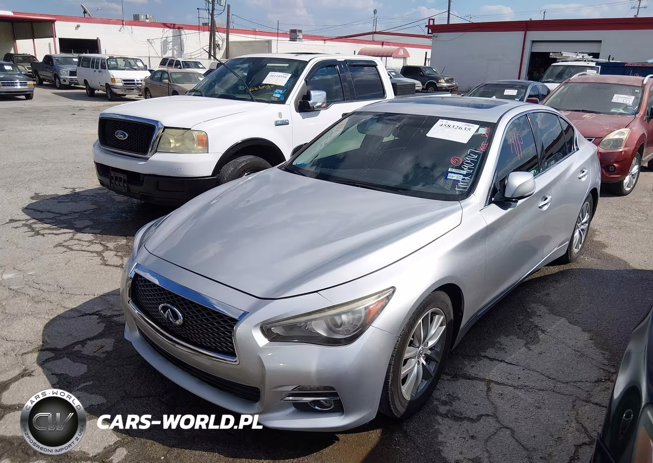 2014 Infiniti Q50 Hybrid Premium VIN:JN1AV7AP1EM690967 - 6