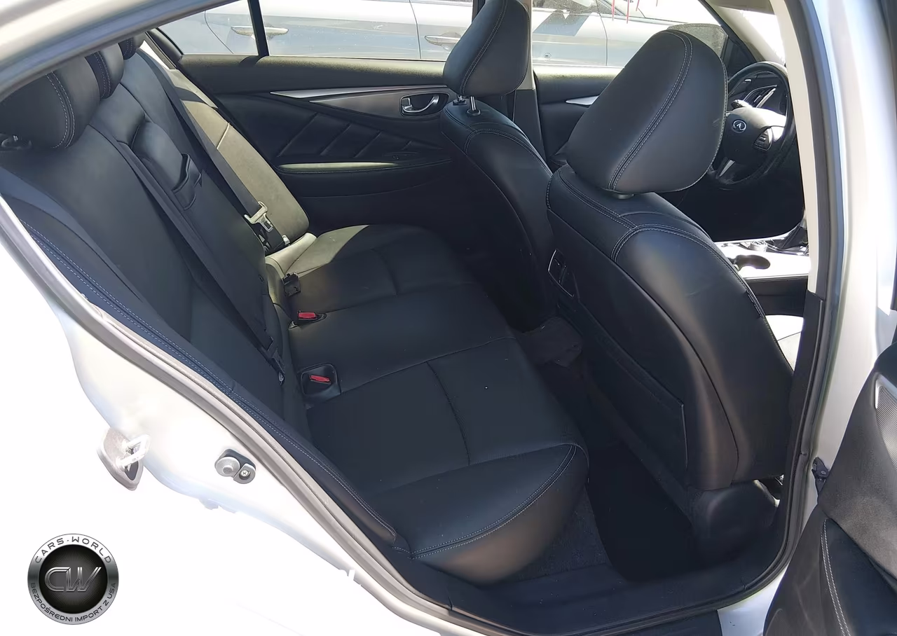 2014 Infiniti Q50 Hybrid Premium VIN:JN1AV7AP1EM690967 - 8