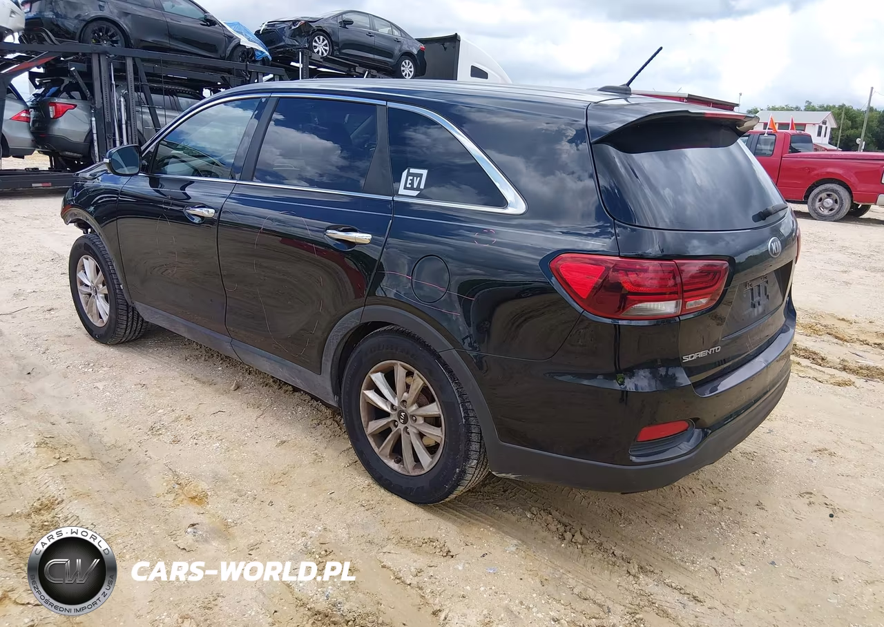 2019 Kia Sorento 2.4L Lx VIN:5XYPG4A36KG438433 - 3