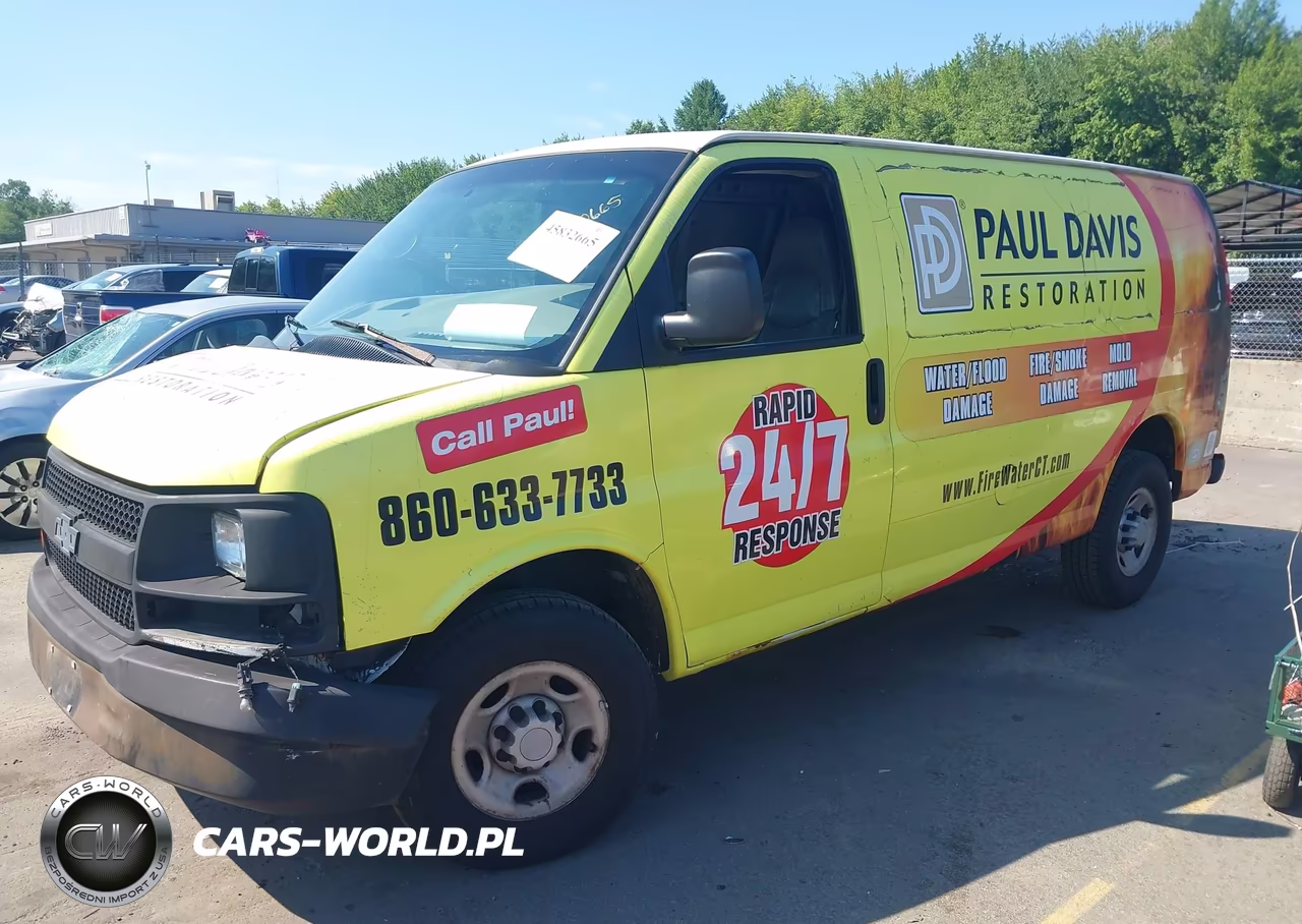 2008 Chevrolet Express Work Van VIN:1GCGG25C681174220 - 2