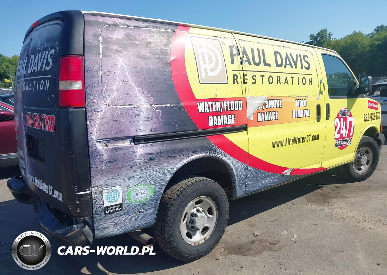 2008 Chevrolet Express Work Van VIN:1GCGG25C681174220 - 4