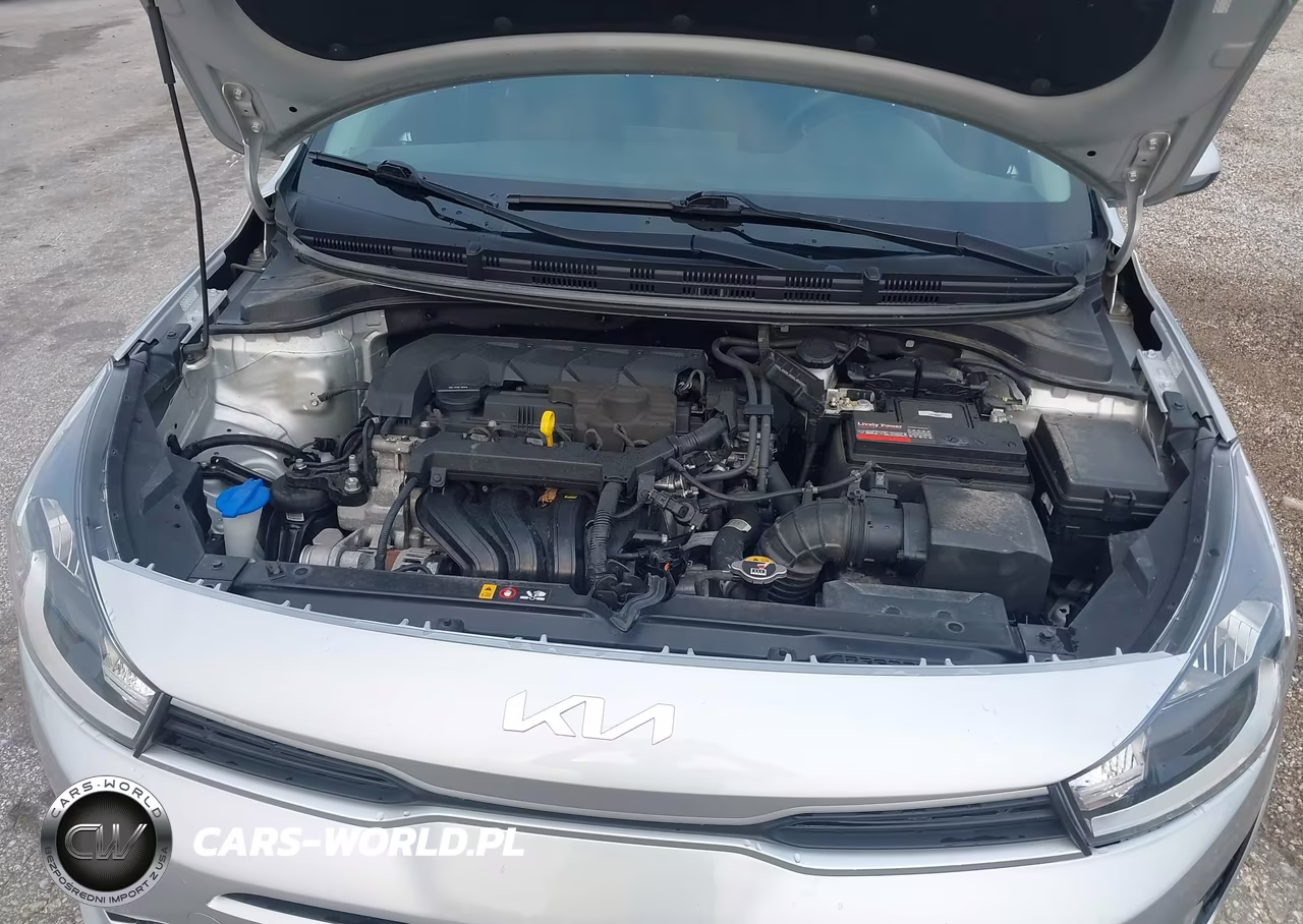 2022 Kia Rio S VIN:3KPA24AD7NE457880 - 10