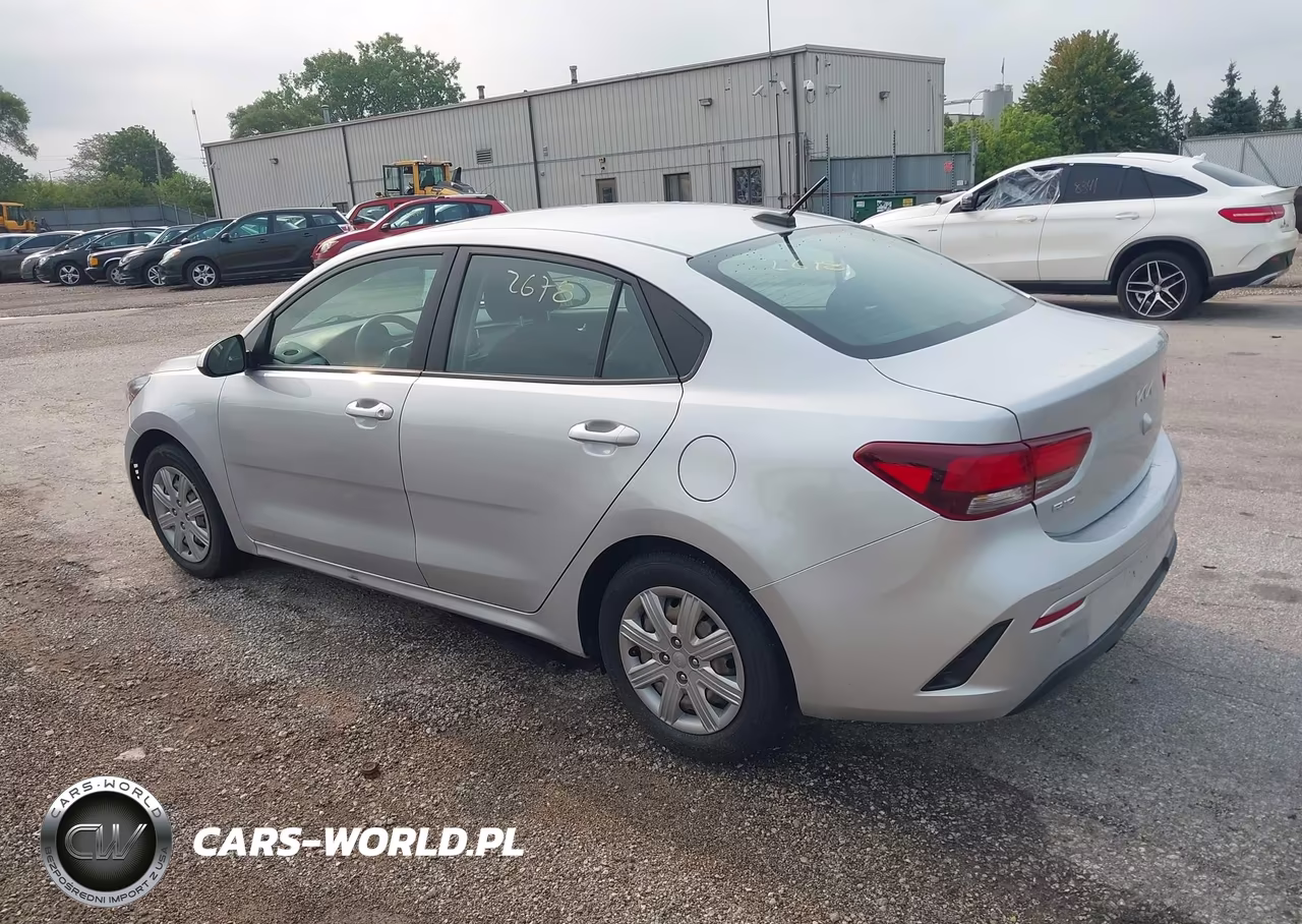 2022 Kia Rio S VIN:3KPA24AD7NE457880 - 3