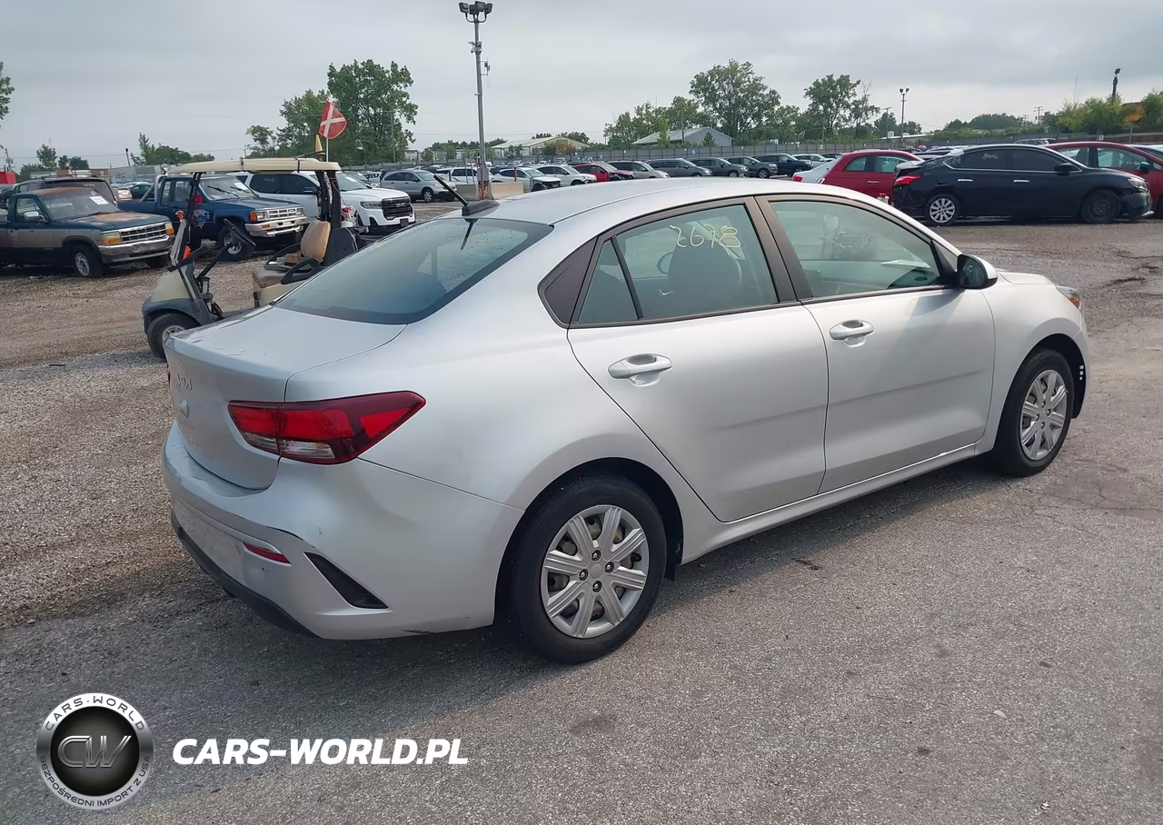 2022 Kia Rio S VIN:3KPA24AD7NE457880 - 4