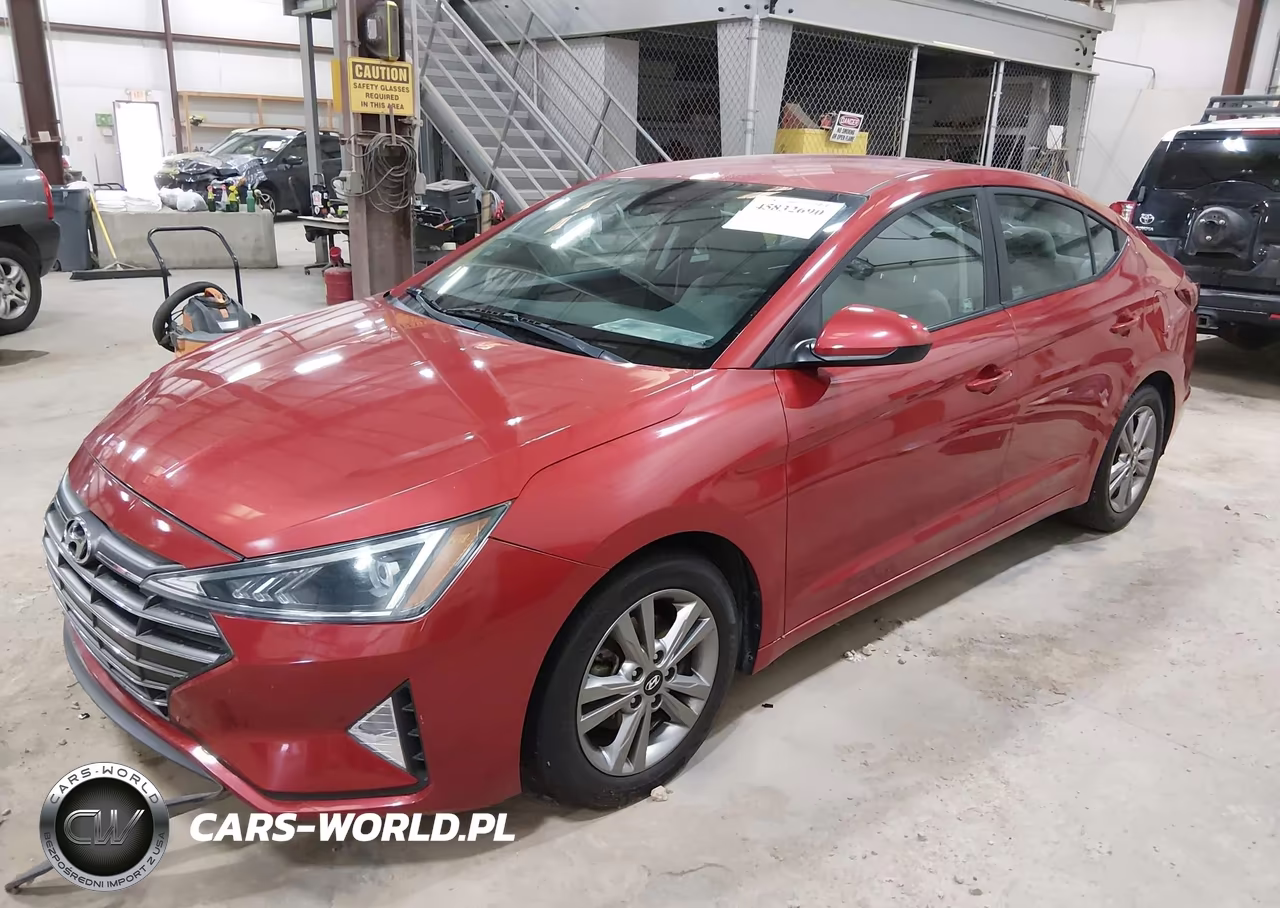 2020 Hyundai Elantra Sel VIN:5NPD84LFXLH543297 - 2