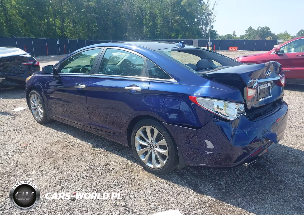 2013 Hyundai Sonata Se VIN:5NPEC4AC1DH516549 - 3