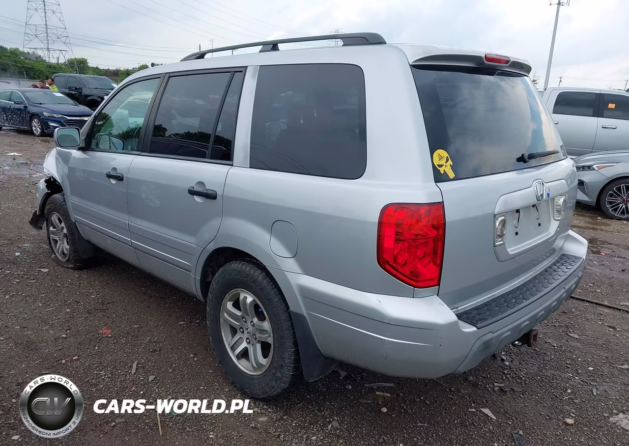 2003 Honda Pilot Ex-L VIN:2HKYF18503H589002 - 3