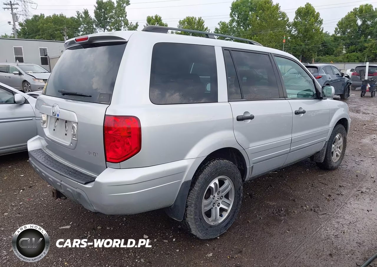 2003 Honda Pilot Ex-L VIN:2HKYF18503H589002 - 4