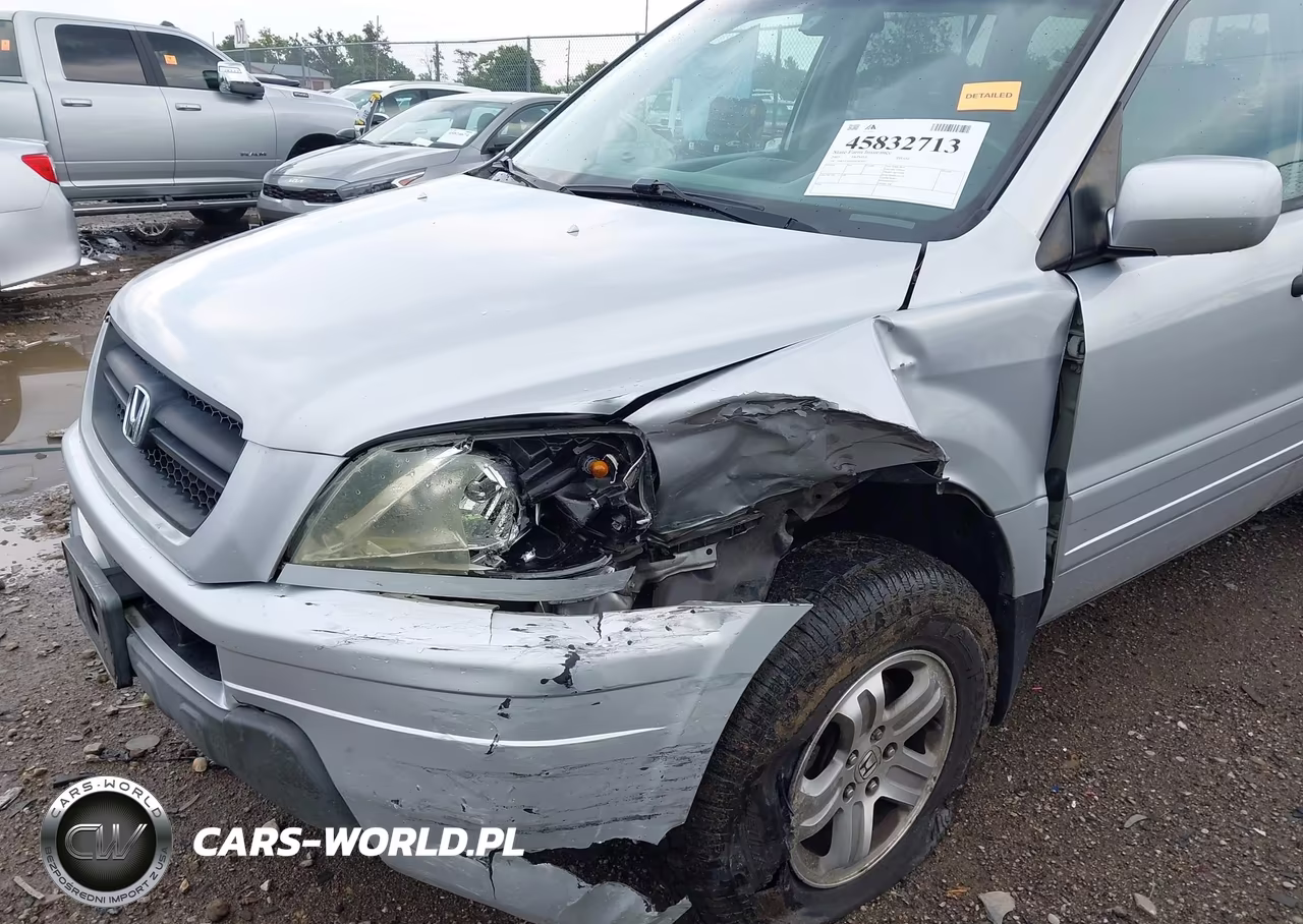 2003 Honda Pilot Ex-L VIN:2HKYF18503H589002 - 6