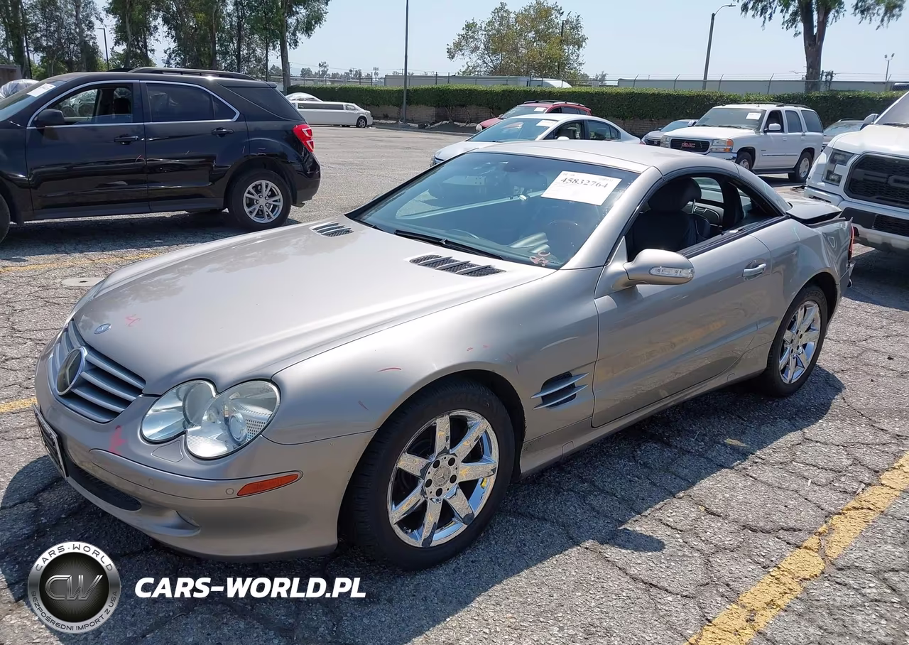 2003 Mercedes-Benz Sl 500 VIN:WDBSK75F63F028314 - 2