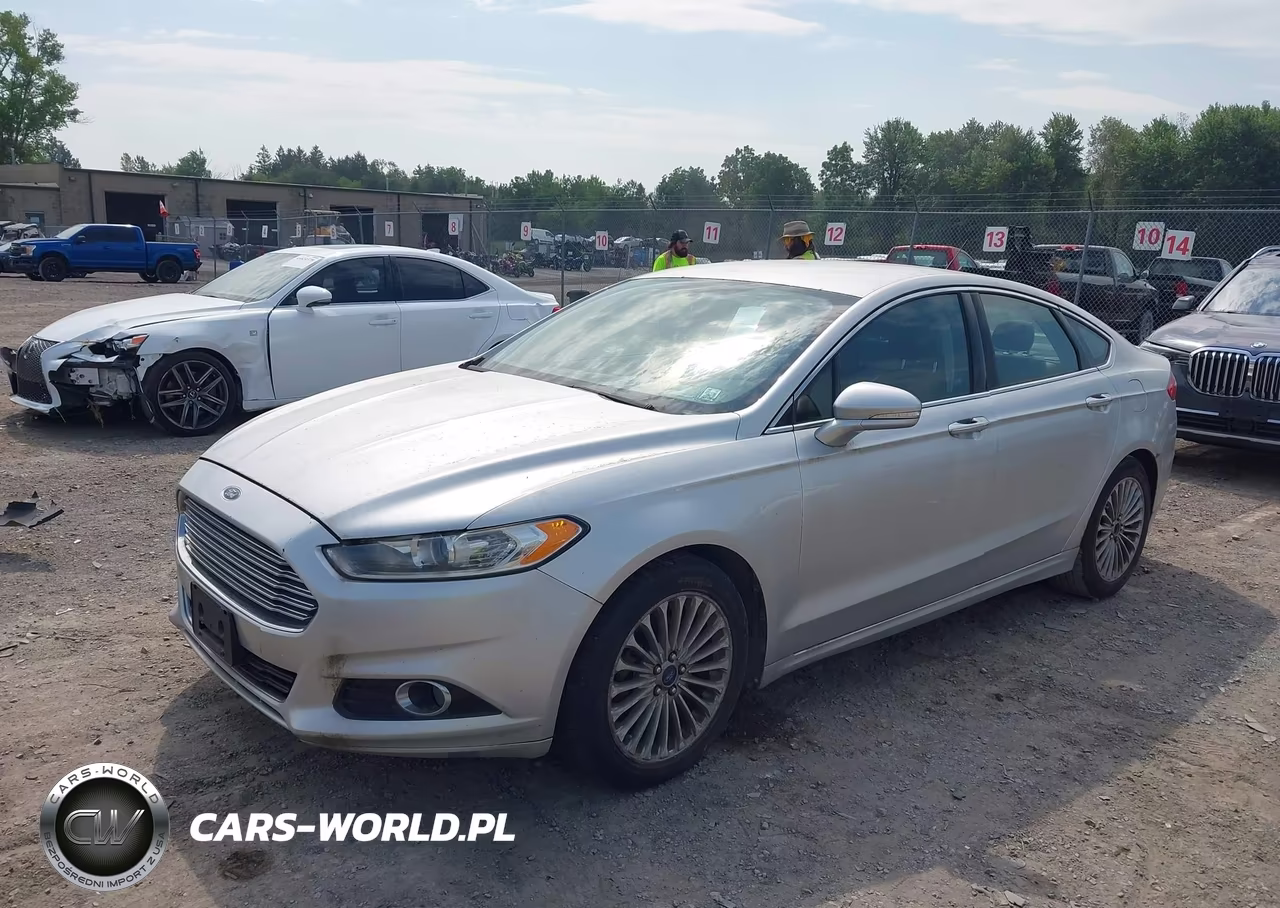 2014 Ford Fusion Titanium VIN:3FA6P0K91ER164923 - 2
