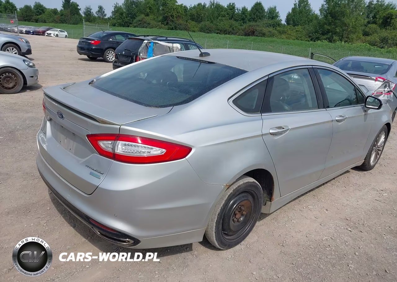2014 Ford Fusion Titanium VIN:3FA6P0K91ER164923 - 4