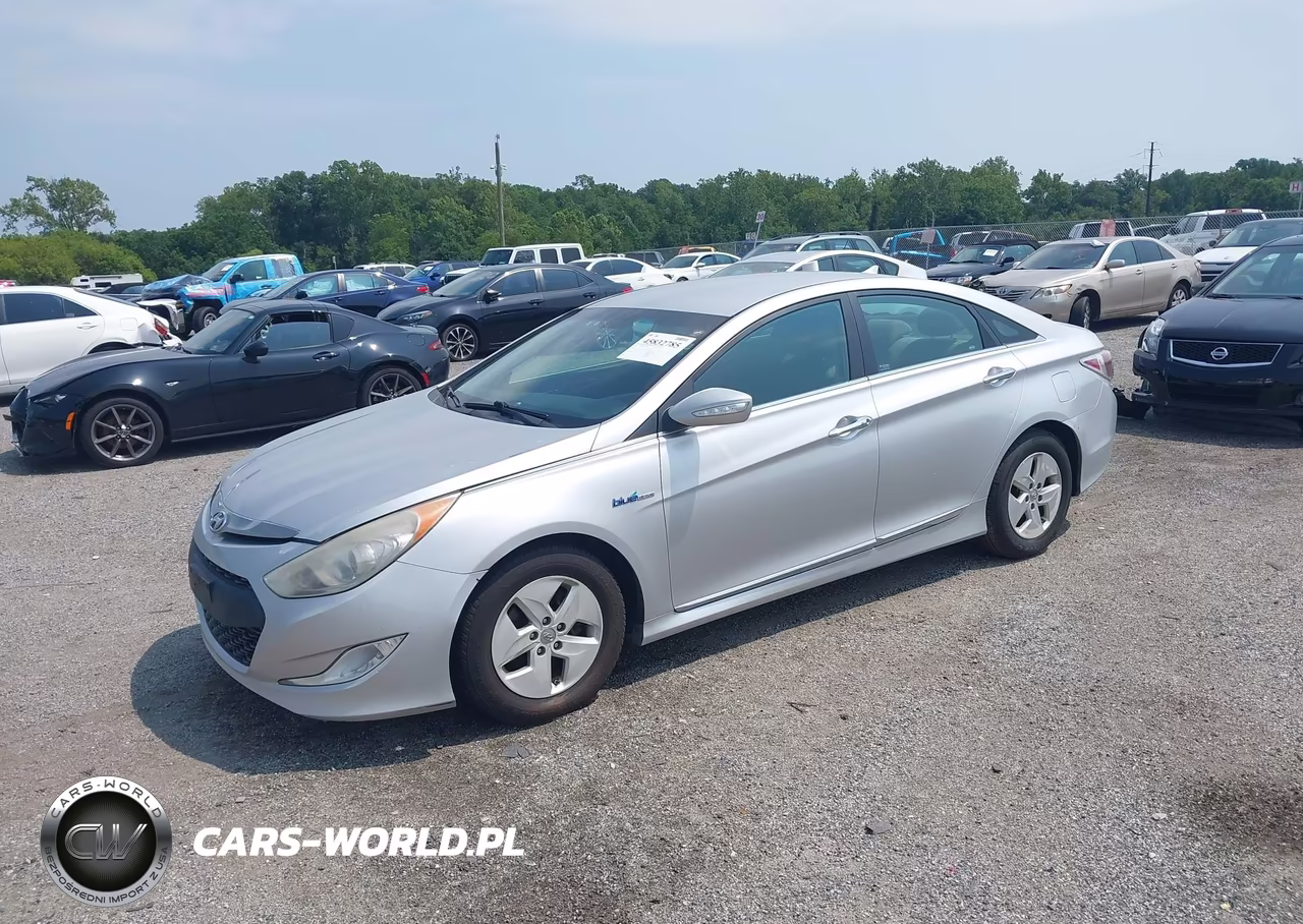 2011 Hyundai Sonata Hybrid VIN:KMHEC4A45BA006200 - 2