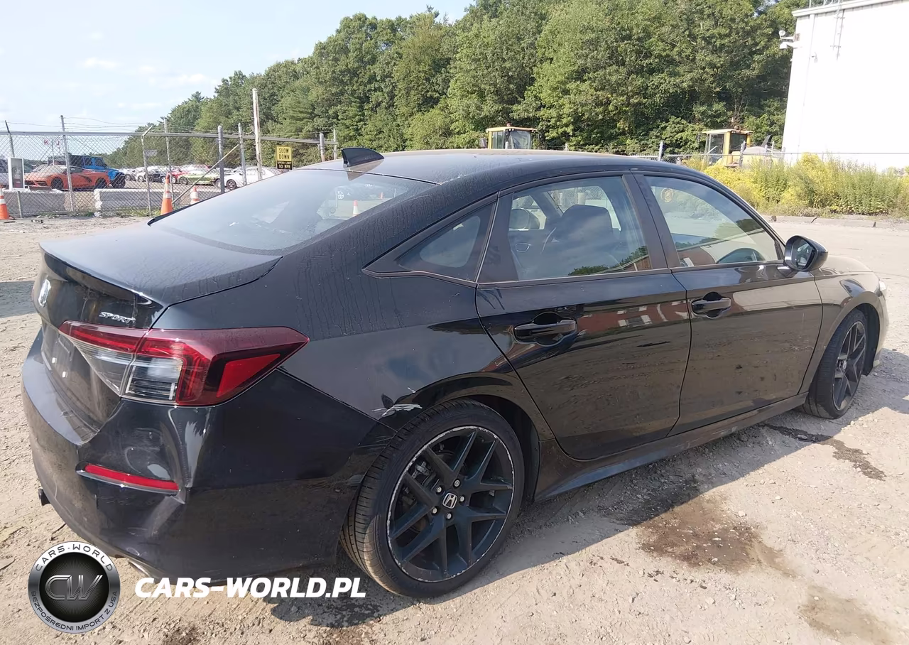 2025 Honda Civic Sport VIN:2HGFE2F51SH550026 - 4