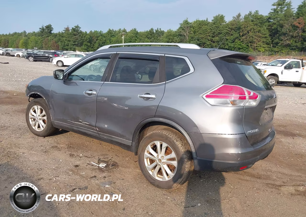 2016 Nissan Rogue Sv VIN:KNMAT2MV0GP727430 - 3
