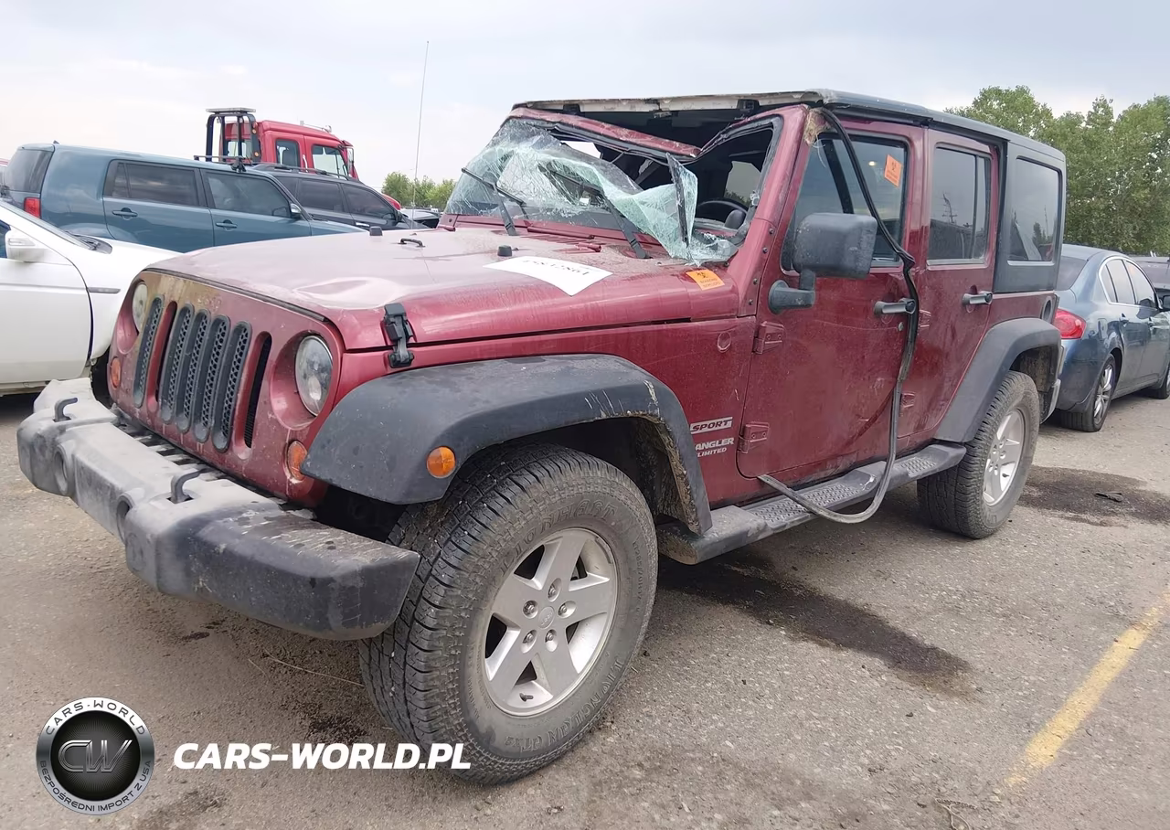 2013 Jeep Wrangler Unlimited Sport VIN:1C4BJWDG8DL607123 - 2