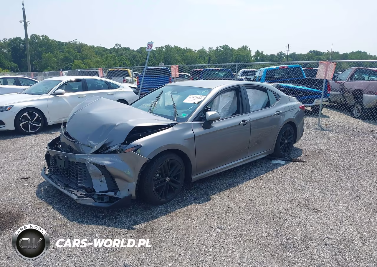 2025 Toyota Camry Se VIN:4T1DAACK4SU601033 - 2