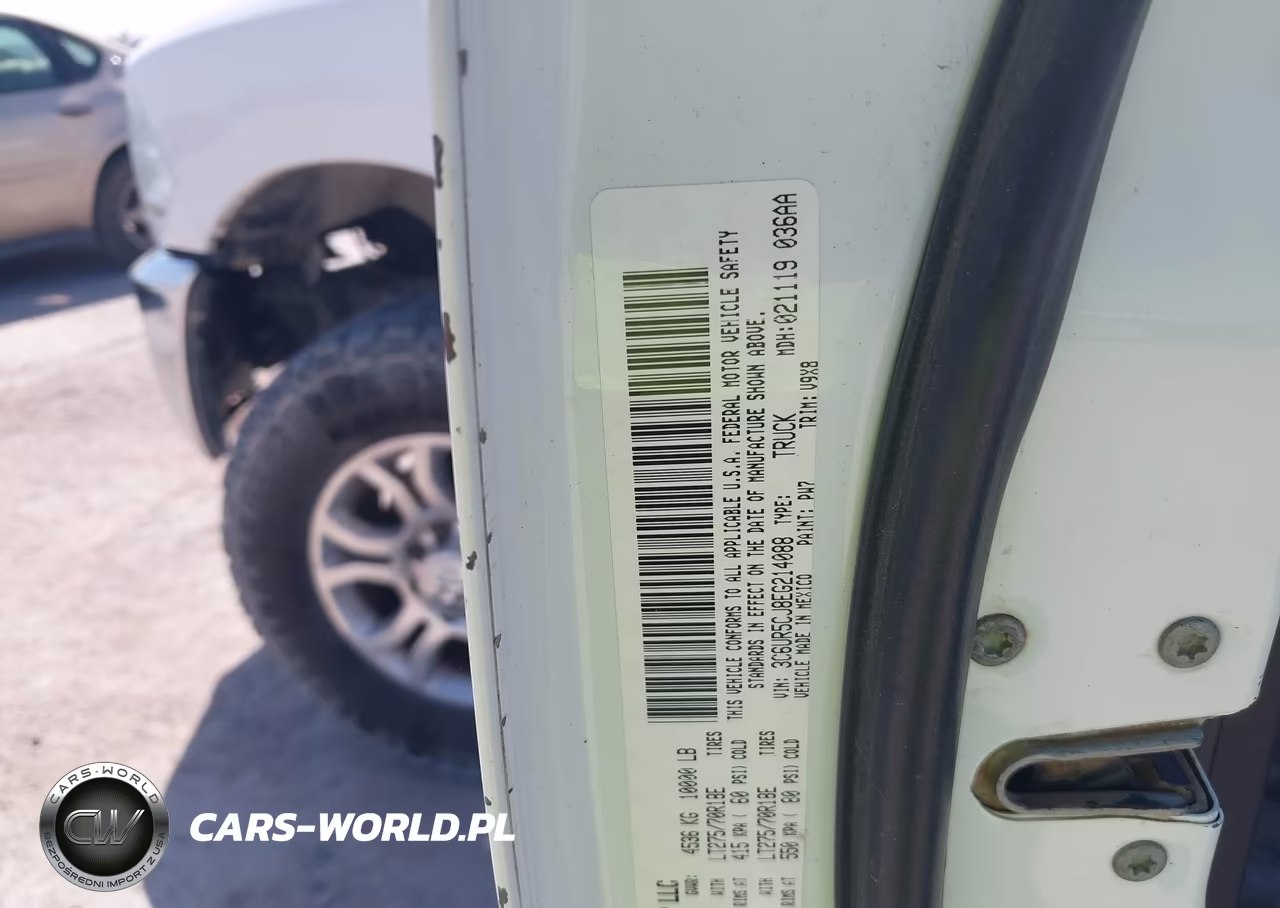 2014 Ram 2500 Tradesman VIN:3C6UR5CJ8EG214088 - 9