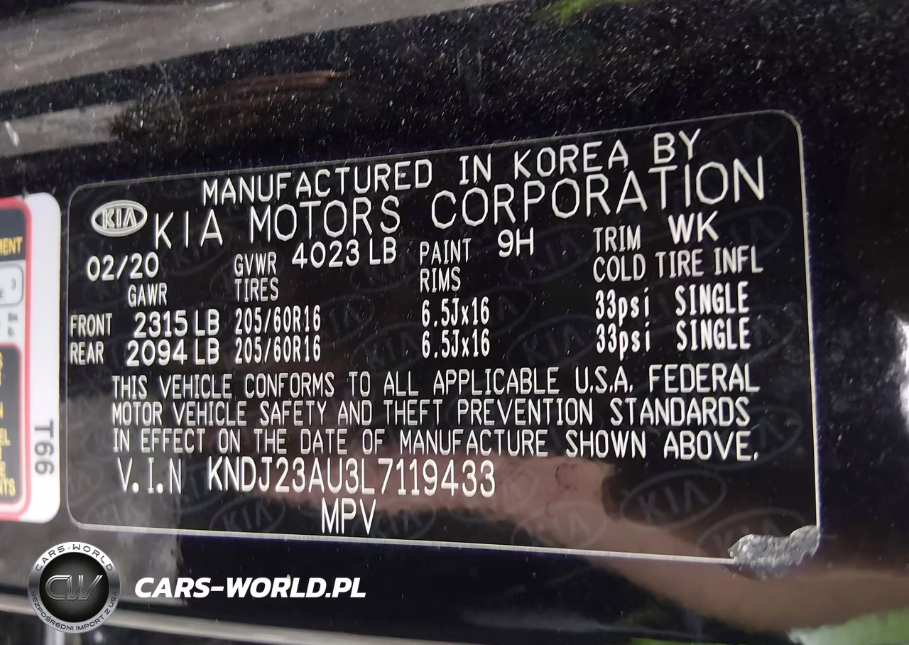 2020 Kia Soul Lx VIN:KNDJ23AU3L7119433 - 9