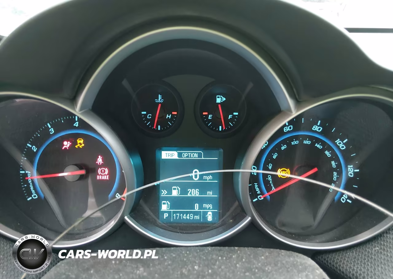 2013 Chevrolet Cruze 2Lt Auto VIN:1G1PE5SB1D7122125 - 7