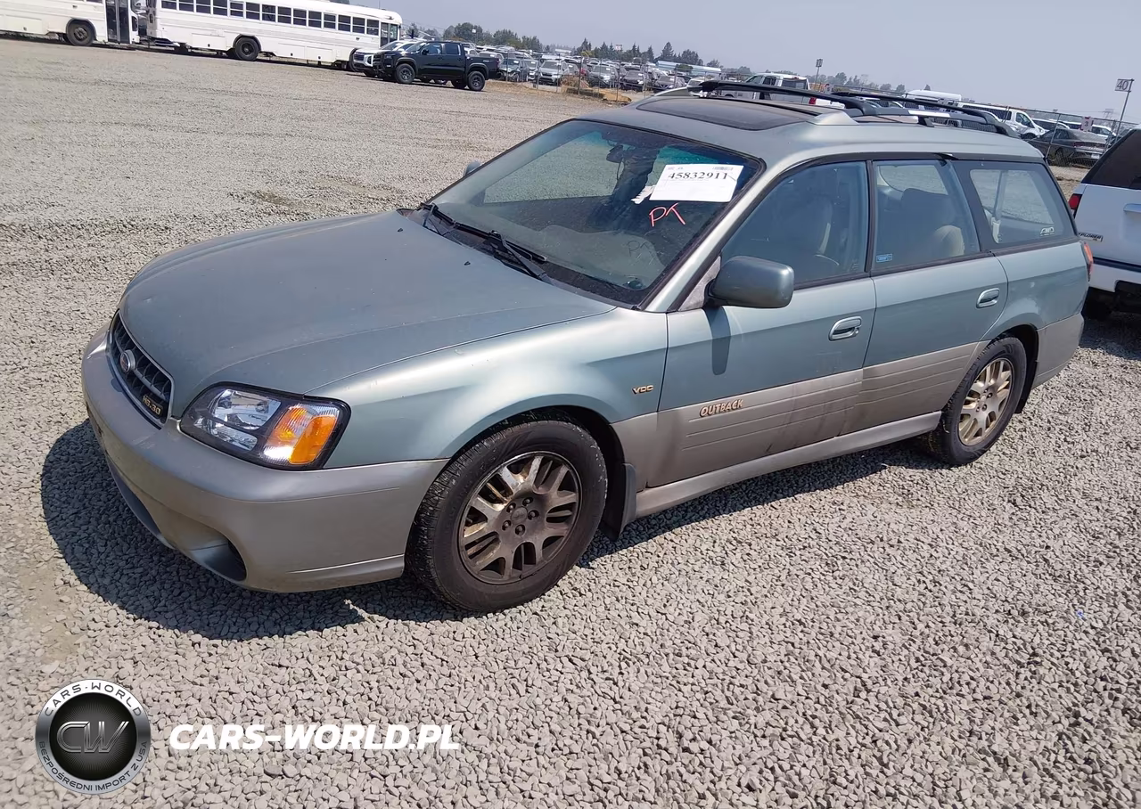 2003 Subaru Outback H6-3.0 Vdc VIN:4S3BH896837605287 - 2