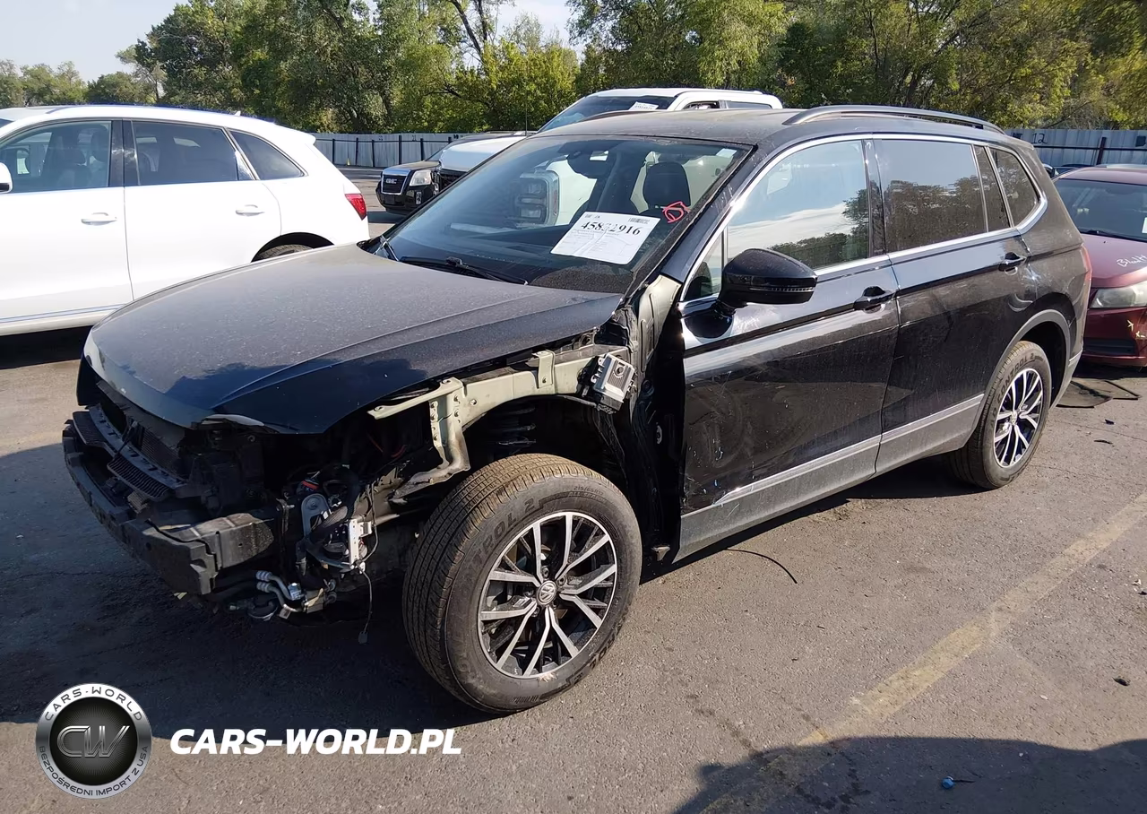 2021 Volkswagen Tiguan 2.0T Se-2.0T Se R-Line Black-2.0T Sel VIN:3VV2B7AXXMM143033 - 2