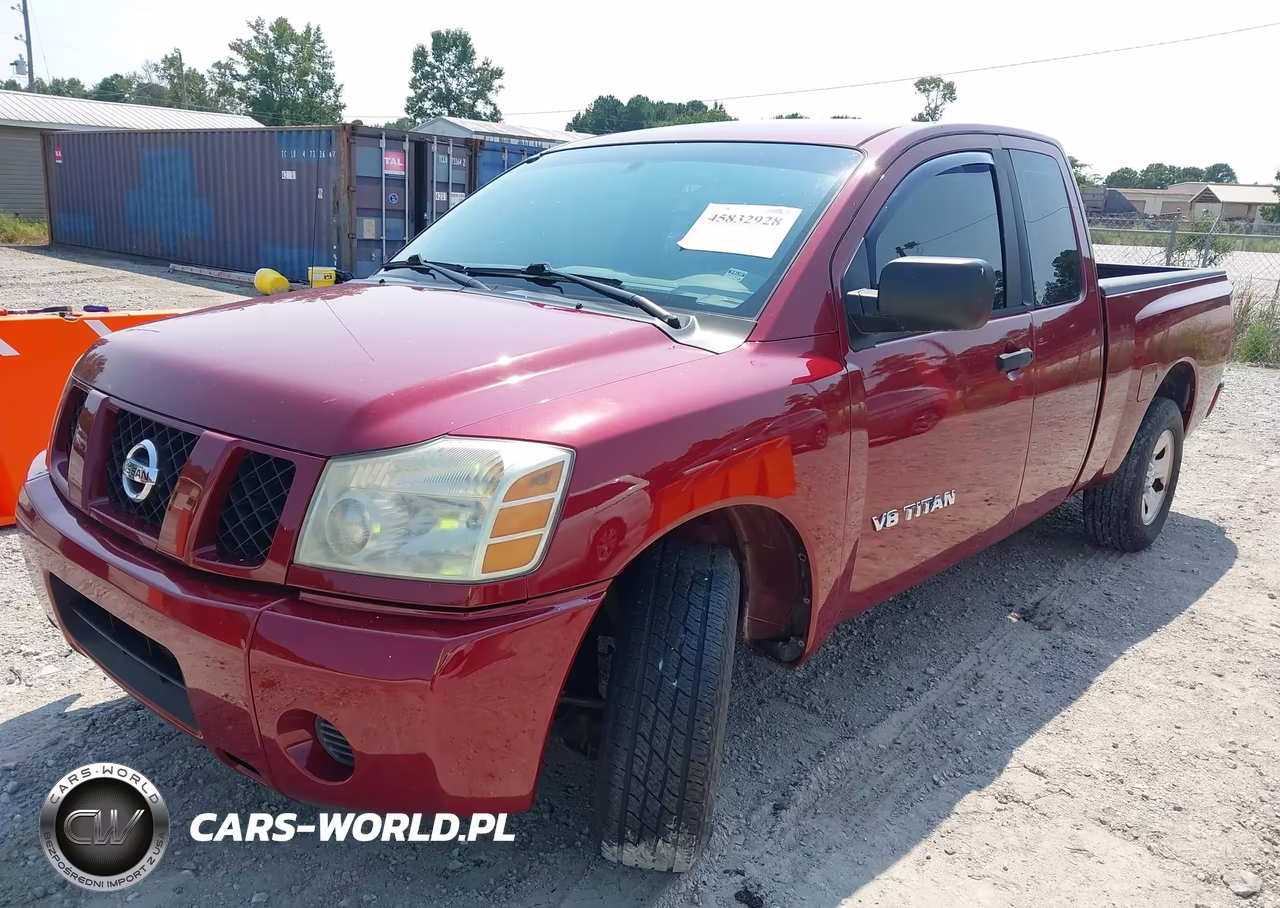 2007 Nissan Titan Xe VIN:1N6BA06A07N221260 - 2