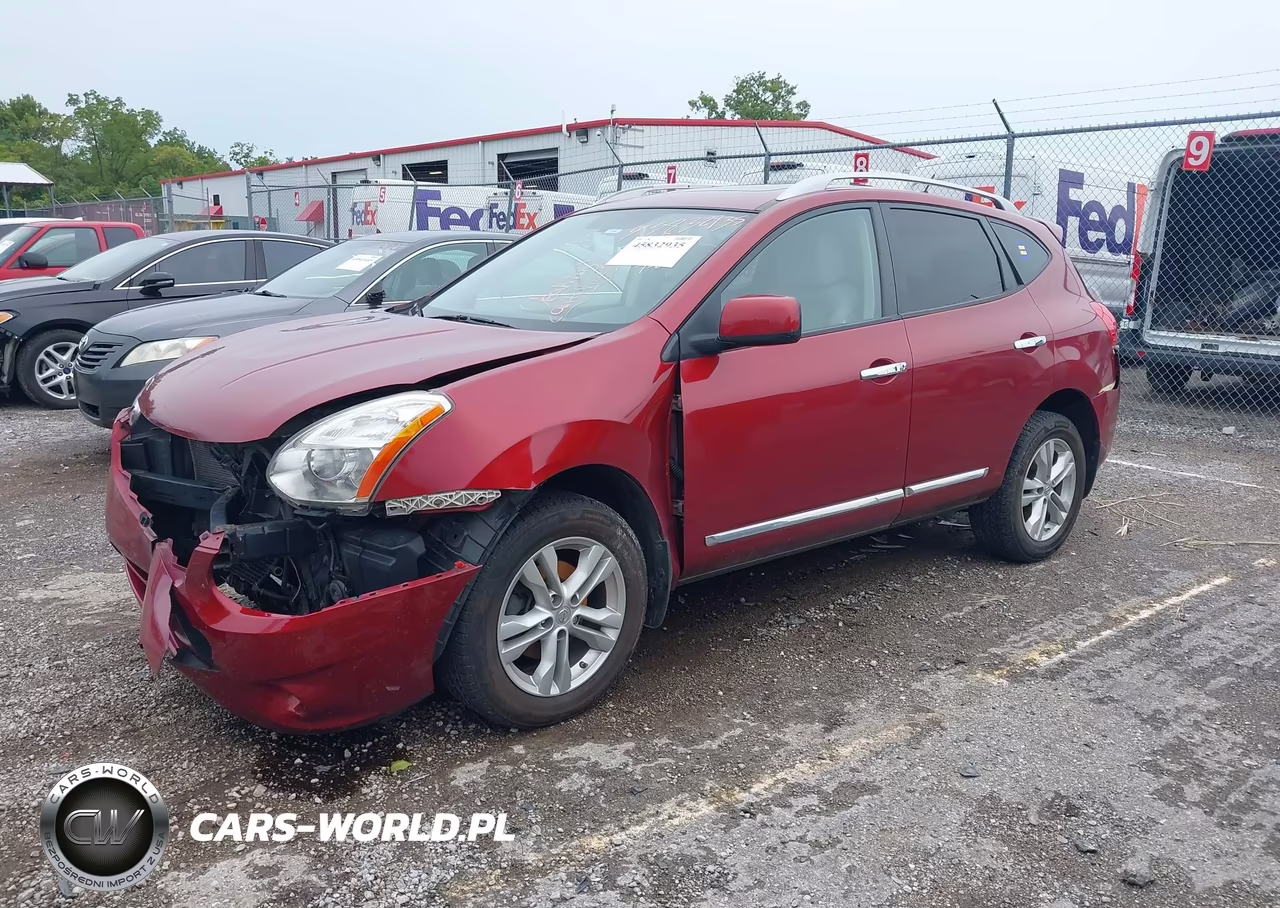 2012 Nissan Rogue Sv VIN:JN8AS5MV0CW383896 - 2