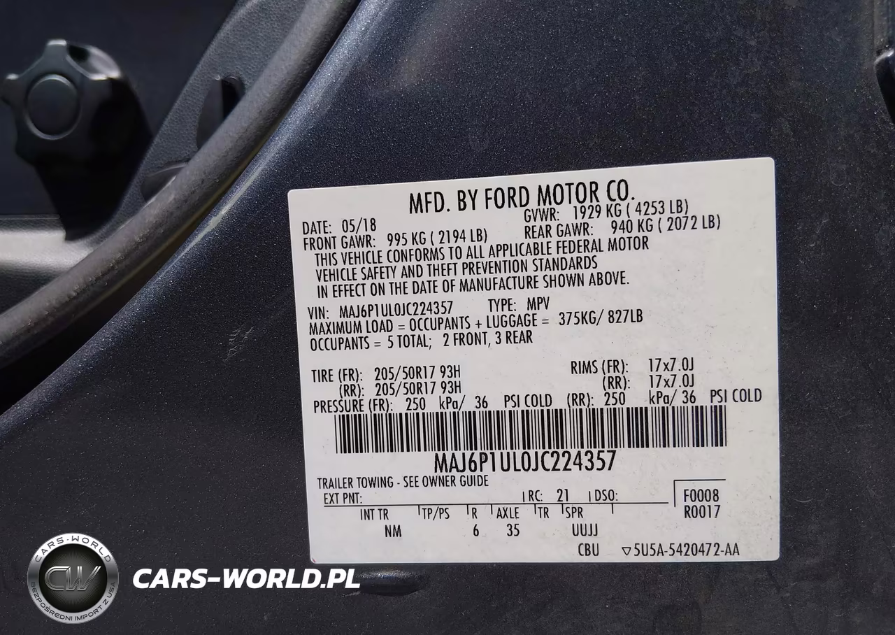 2018 Ford Ecosport Se VIN:MAJ6P1UL0JC224357 - 9