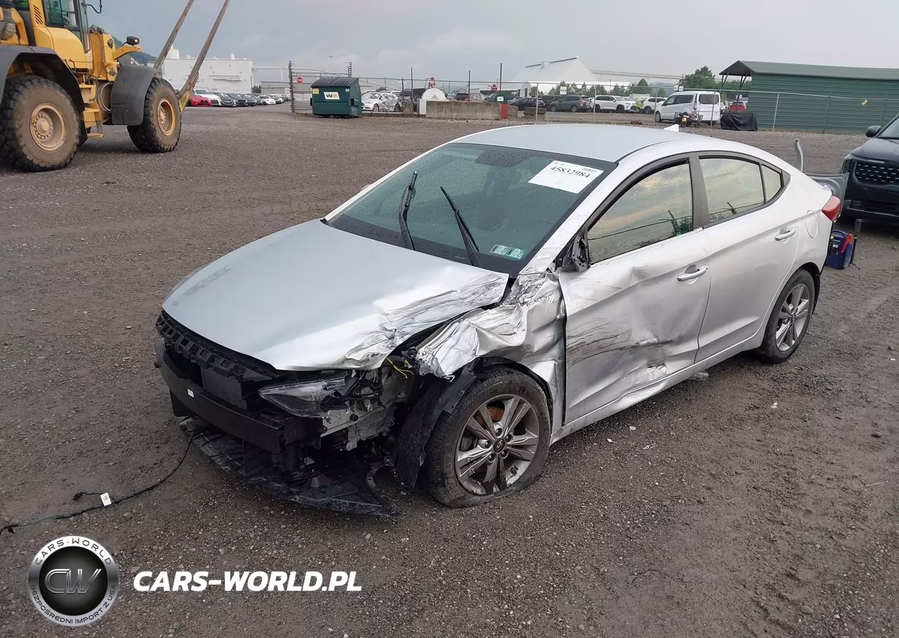 2018 Hyundai Elantra Sel VIN:KMHD84LF4JU504137 - 2